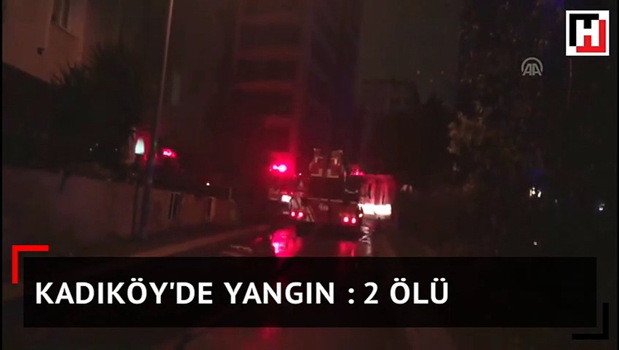 Kadıköy'deki yangın dehşeti... Gözyaşlarına boğuldular