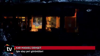 Kar maskeli saldırganlar kafede dehşet saçtı