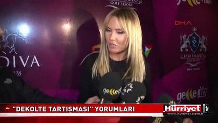 KADIN SUNUCU VE SANATÇILARDAN, "DEKOLTE TARTIŞMASI" YORUMLARI