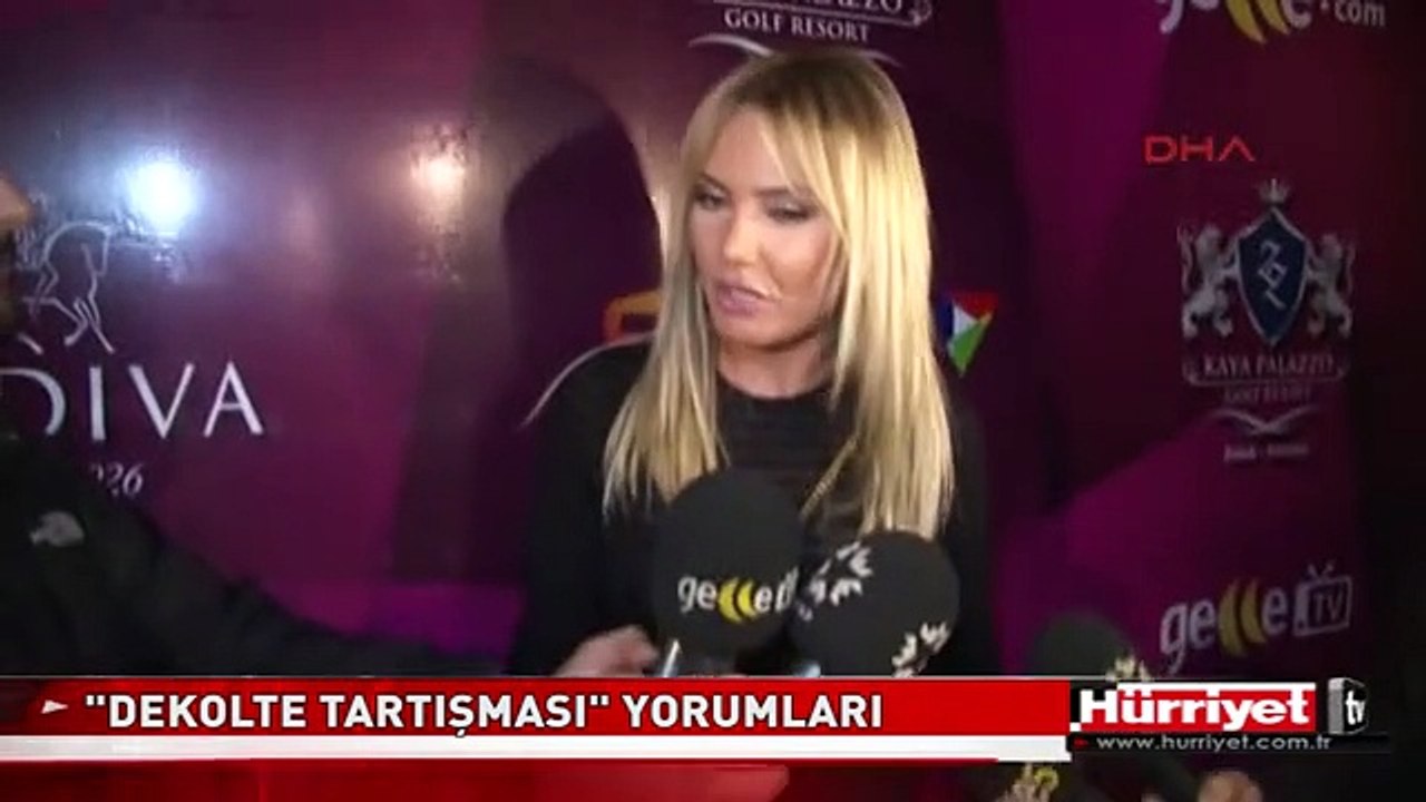 KADIN SUNUCU VE SANATÇILARDAN, "DEKOLTE TARTIŞMASI" YORUMLARI