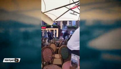 Avrupa'nın göbeğinde holigan dehşeti