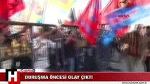 MEHMET AYVALITAŞ DURUŞMASI ÖNCESİ OLAY ÇIKTI