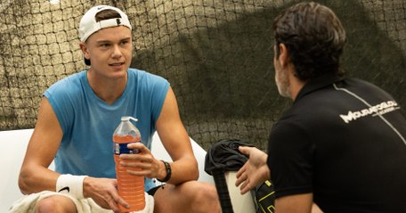 VIDÉO - Mouratoglou : "Les objectifs de Holger sont extrêmement élevés, mais il a tout pour pouvoir les atteindre"