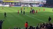 Luton Town players after the 3-1 win against QPR