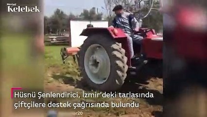 5 yıl önce İzmir’de bir köye yerleşmişti... Çiftçiler için destek istedi