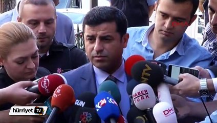 Demirtaş : Ne kadar saldırırlarsa saldırsınlar bu ülkede huzur içinde yaşayacağız