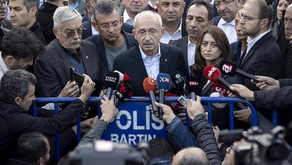 Kılıçdaroğlu, 41 kişinin can verdiği Amasra'daki maden ocağında incelemelerde bulundu: Gerçekten çok öfkeliyim