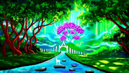 ART videos/Natural landscape/Procreate Time-lapse " Nature Activation "