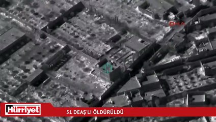 4'ü DEAŞ 'Emir'i olmak üzere toplam 51 DEAŞ'LI öldürüldü