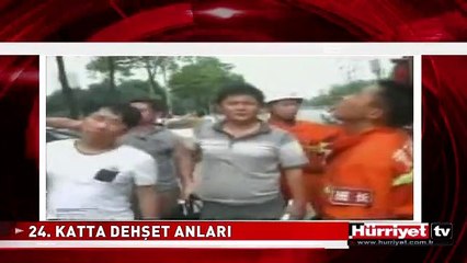 24'ÜNCÜ KATTA KORKUNÇ OLAY