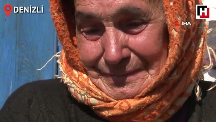 Sabiha Nine, telef olan ineği için gözyaşı döktü