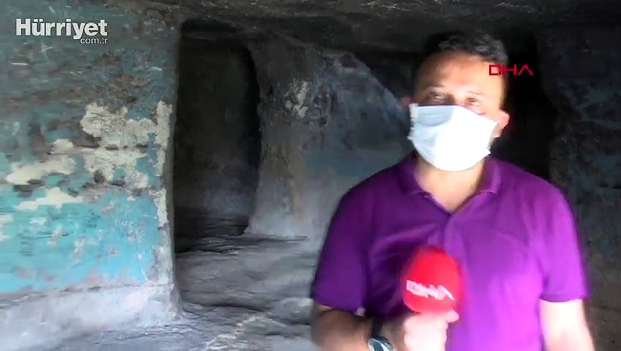 Asırlık mağaralar turizme kazandırılacak