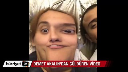 Demet Akalın'ın Instagram'da paylaştığı video güldürdü