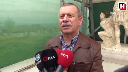 Roma dönemine ait 1906 yıllık heykel bulundu