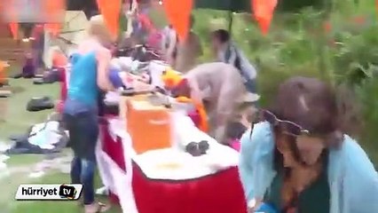 Hollandalı çift Nepal depremini böyle görüntüledi