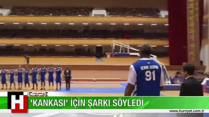 Dennis Rodman Şarkı Söyledi! Kankası İçin Duygusal Anlar 🎤