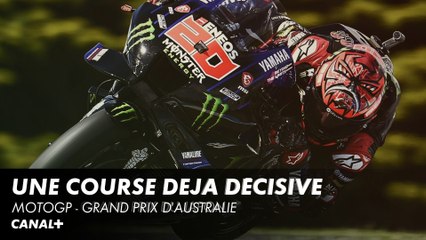 Une course déja décisive - MotoGP Grand prix d'Australie