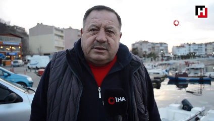 Tekirdağ’ın Marmaraereğlisi ilçesinde deniz yaklaşık 30 metre çekildi