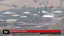 Derecik'te PKK'lı teröristler üs bölgesine saldırdı