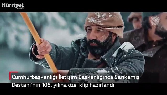 Cumhurbaşkanlığı İletişim Başkanlığınca Sarıkamış Destanı'nın 106. yılına özel klip hazırlandı