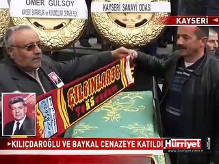 KILIÇDAROĞLU VE BAYKAL CENAZE İÇİN KAYSERİ'DE