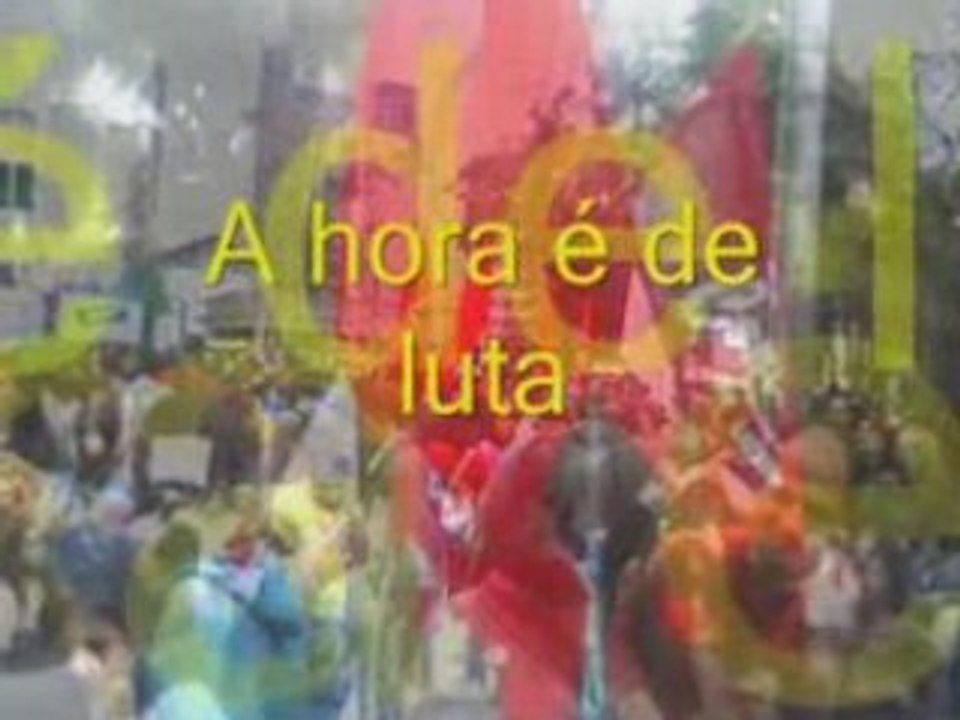 Manifestação contra privatização da CESP