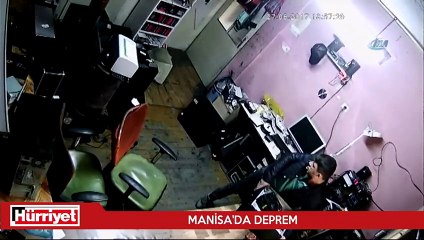 Manisa'da 5.1 büyüklüğünde deprem