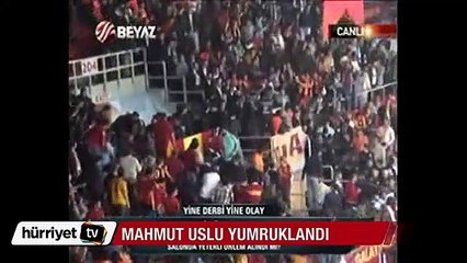 Mahmut Uslu böyle yumruklandı