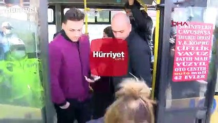 Yasak dinlemeyen minibüs şoförlerine para cezası