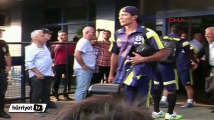 Fenerbahçe kafilesi Trabzon'a geldi