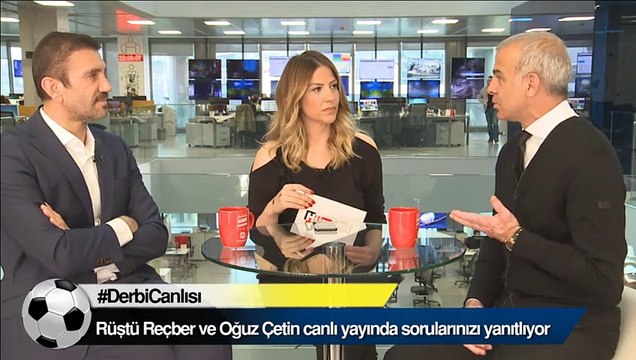 Rüştü Reçber ve Oğuz Çetin canlı yayında soruları yanıtladı