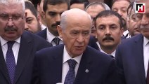 MHP lideri Devlet Bahçeli, mazbata tezahüratına ilişkin açıklama yaptı