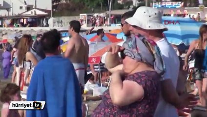 Denizde kurtarma tatbikatı gerçek müdahaleye dönüştü