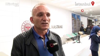 Maden ocağında yaralanan işçilerin yakınları, Başakşehir Çam ve Sakura Şehir Hastanesi’nde bekliyor