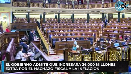 El Gobierno admite que ingresará 26.000 millones extra por el hachazo fiscal y la inflación