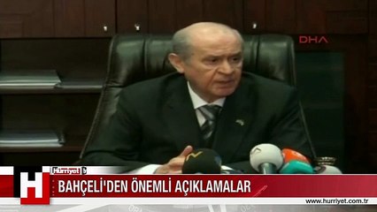 DEVLET BAHÇELİ SALDIRIYLA İLGİLİ KONUŞTU