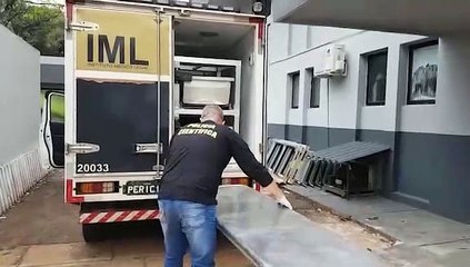 Cadáver encontrado em Quedas do Iguaçu é encaminhado ao IML de Cascavel