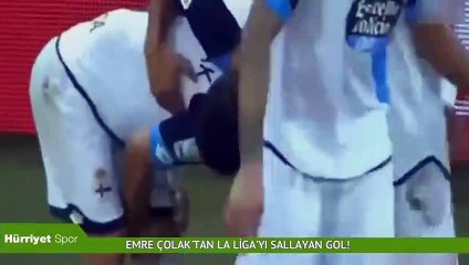 Emre Çolak'tan La Liga'yı sallayan gol!