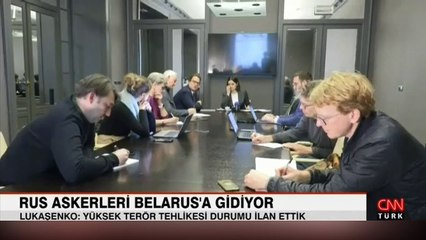 Rus askerleri Belarus'a gidiyor