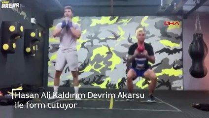 Hasan Ali Kaldırım, formunu Devrim Akarsu ile koruyor