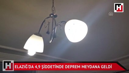 Elazığ'da 4,9 şiddetinde deprem