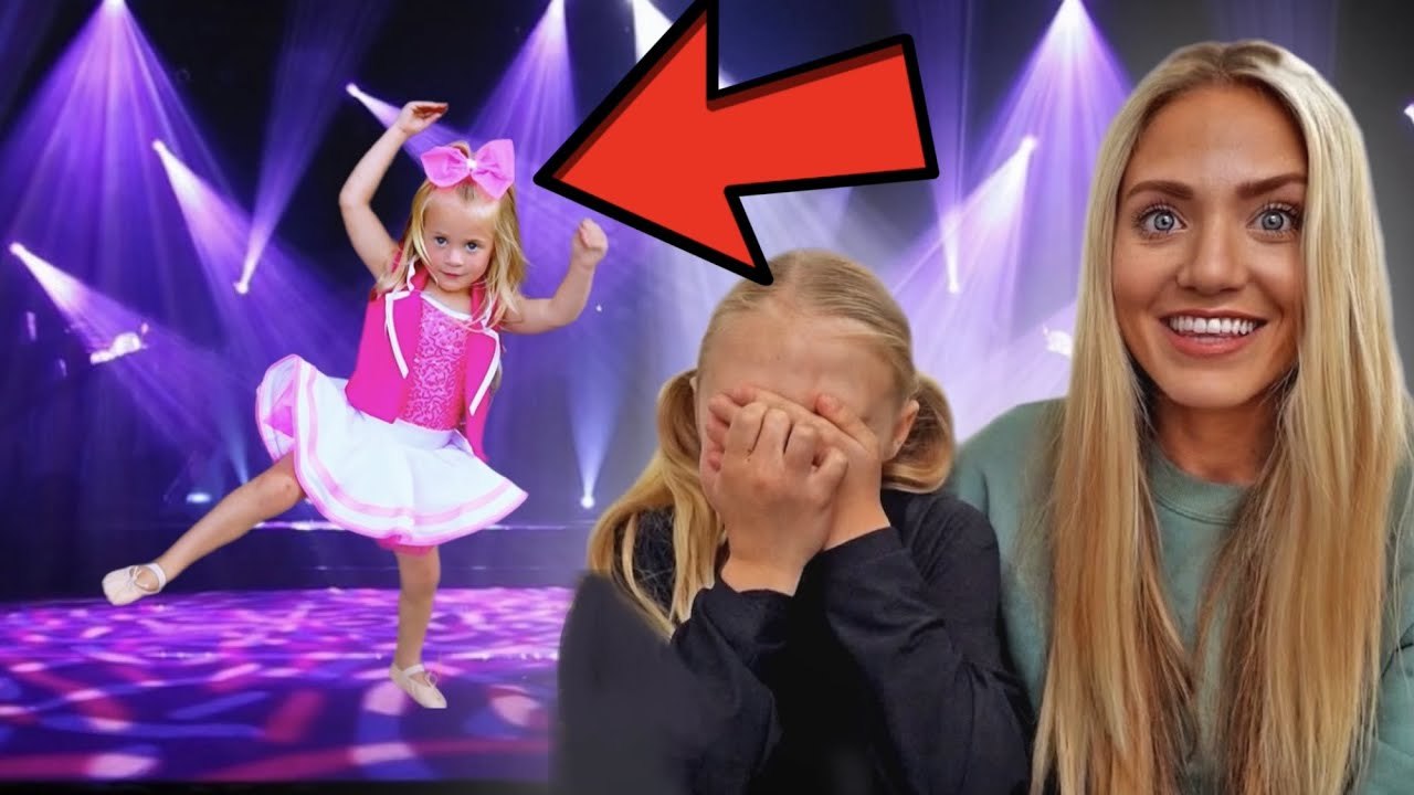 3 Year Old Posie Performs Her 1st Dance Routine On Stage!!!