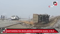 Gizli buzlanma kazaya neden oldu: 3 ölü, 2 yaralı