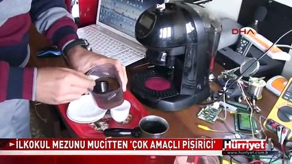 İLKOKUL MEZUNU TÜRK MUCİTTEN 'ÇOK AMAÇLI PİŞİRİCİ'