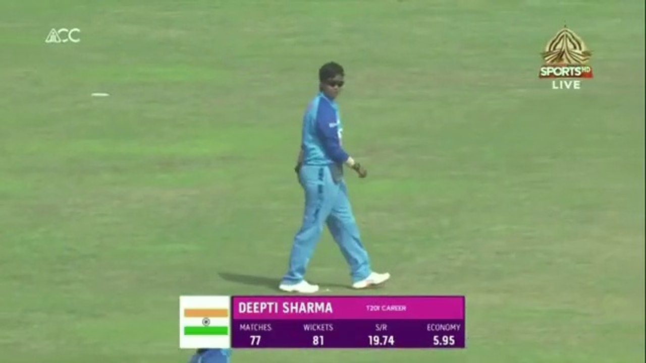 India vs Sri Lanka Match Highlights Women Asia cup final 2022