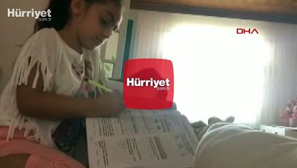 İki kardeşin depremde yaşadığı korku kamerada