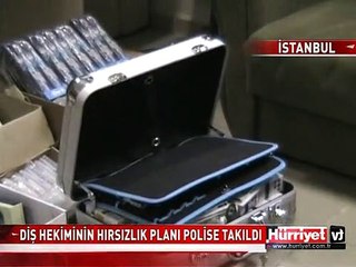 DİŞ HEKİMİNİN OYUNU DUVARA TOSLADI