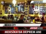 MEKSİKA'DA DEPREM ANI BÖYLE GÖRÜNTÜLENDİ