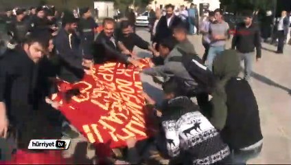 'Dilek Doğan' eylemine yaka paça gözaltı