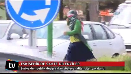 Bunlar da sahte Suriyeli dilenciler